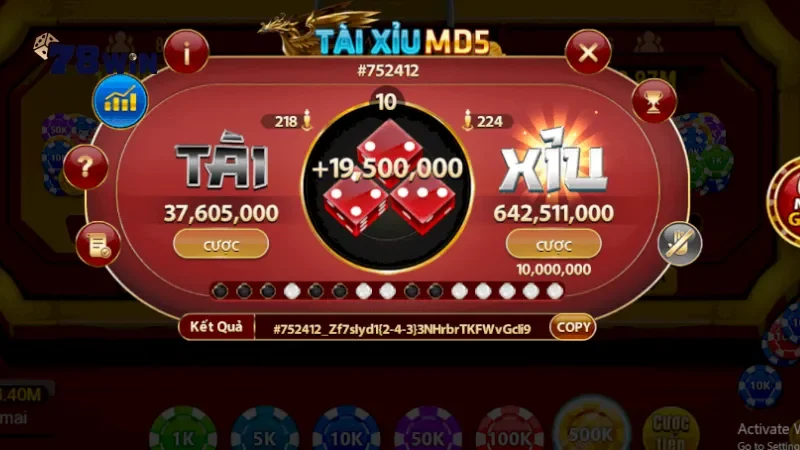 Cách nạp rút tiền khi chơi tài xỉu online tại 78Win