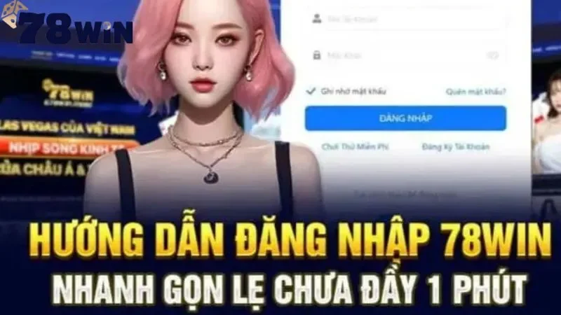 Quy trình đăng nhập 78Win nhanh chóng